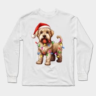 Christmas Soft Coated Wheaten Terrier Long Sleeve T-Shirt